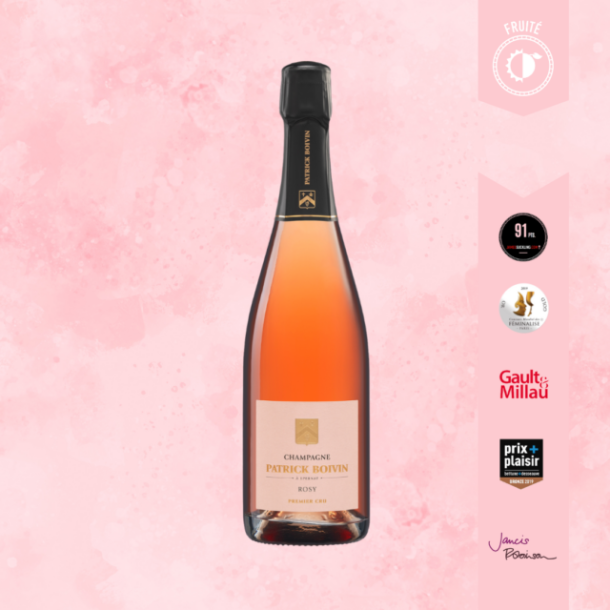 Rosy Champagne Premier Cru